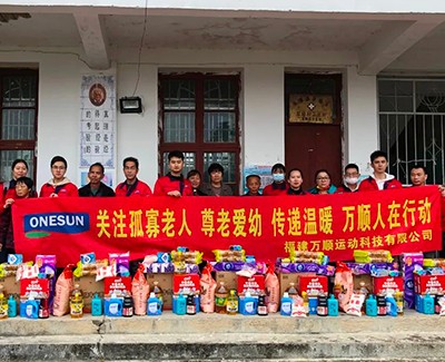 Care for the Elderly Alone and Widow ONESUN People in Action