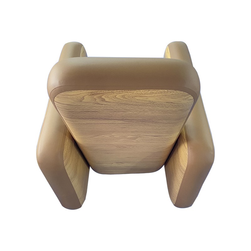 Wood Grain Inflatable Chair