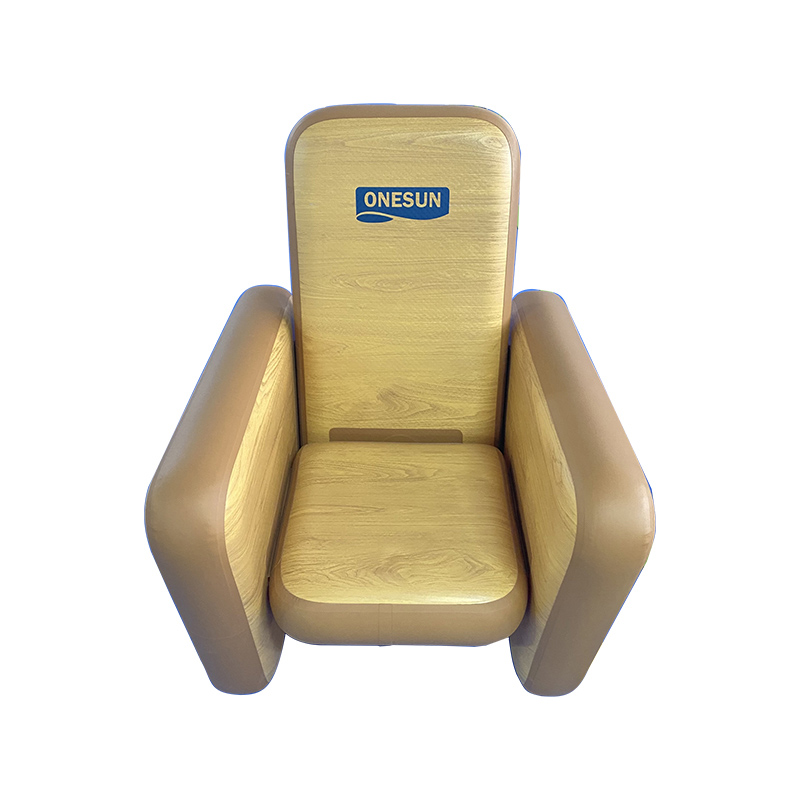 Long Wood Grain Inflatable Seat