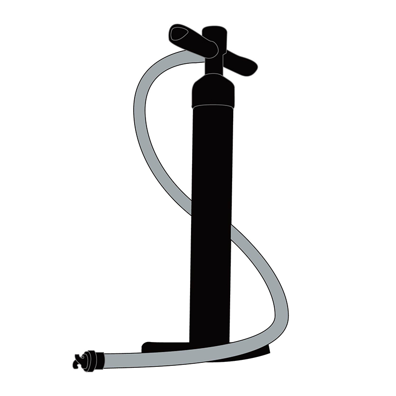 Inflatable Stand Up Paddle Board Handpump Black