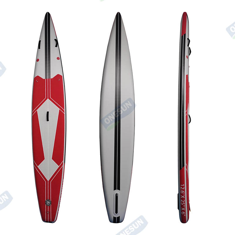 Long Competition Red SUP Board