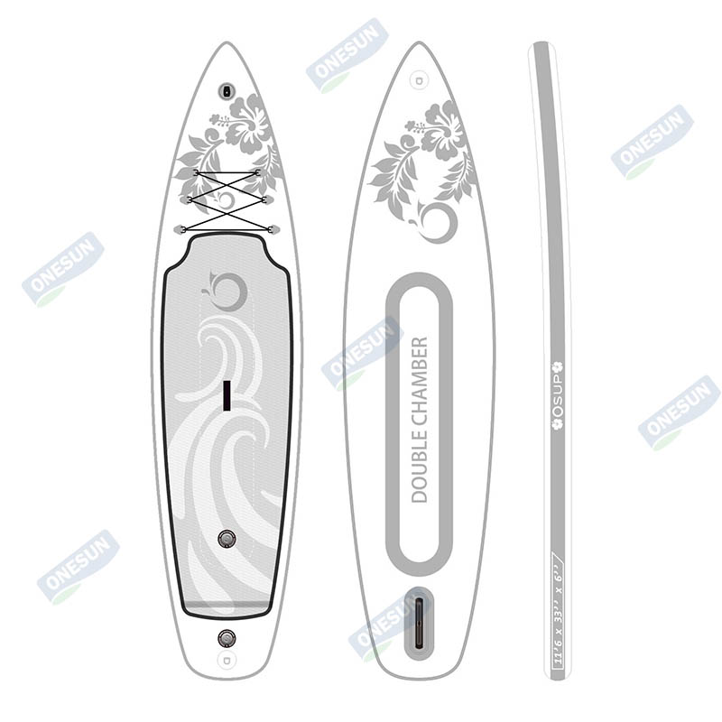 Double Chamber Inflatable Stand Up Paddle Board