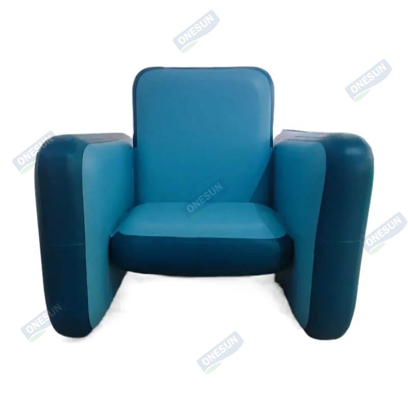 Blue Inflatable Entertainment Seat