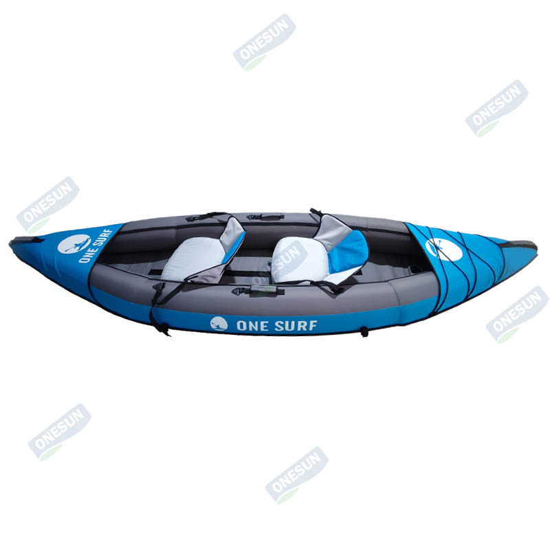 Blue Custom Inflatable Kayak Blue Custom Inflatable Kayak